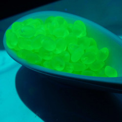 20g Žlutá Neon české Sklo Solo rokajl UV Aktivní Žlutá Neon Korálky PRECIOSA Lisované Korálky Perly Rocaille Korálek Sólo