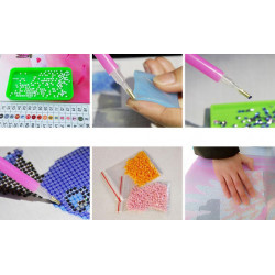 Dvě Růže DIY 5D Diamond Malování Podle čísel Kit Crystal Drahokamu Výšivky Cross Stitch Domácí Zeď Dekor Umění, Řemeslo Plátno
