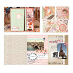 Sada scrapbooking velikost 23 cm x 22, 5 cm