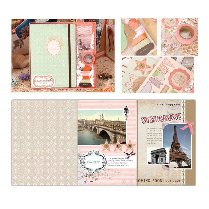 Sada scrapbooking velikost 23 cm x 22, 5 cm