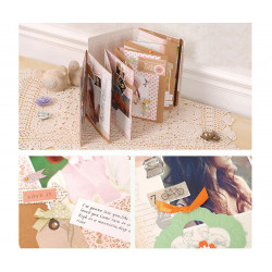 Sada scrapbooking velikost 23 cm x 22, 5 cm