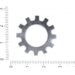 Kovový konektor na náramky starožitný vzhled ozubené kolo steampunk velikost 25 mm 6 kusů