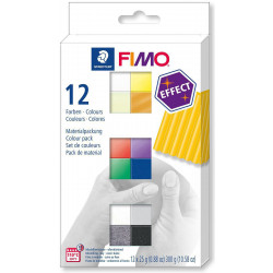 FIMO Efekt sada 12 barev 25 g