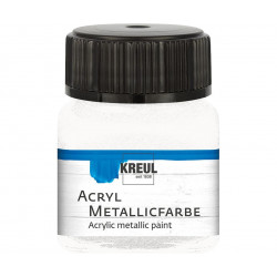 Akrylová barva metalická KREUL 20 ml perleťová