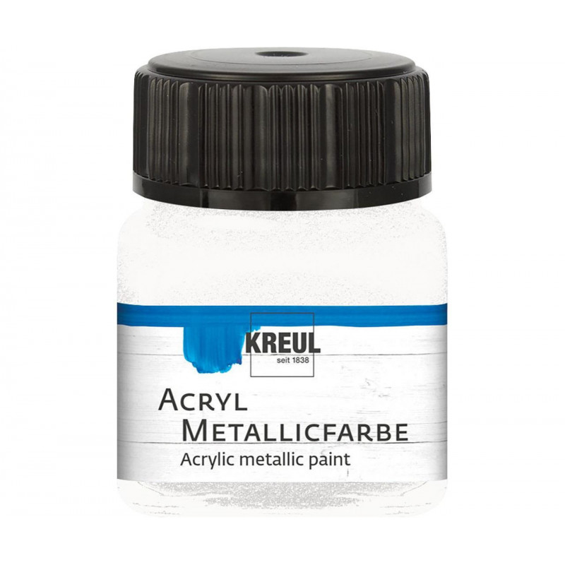 Akrylová barva metalická KREUL 20 ml perleťová