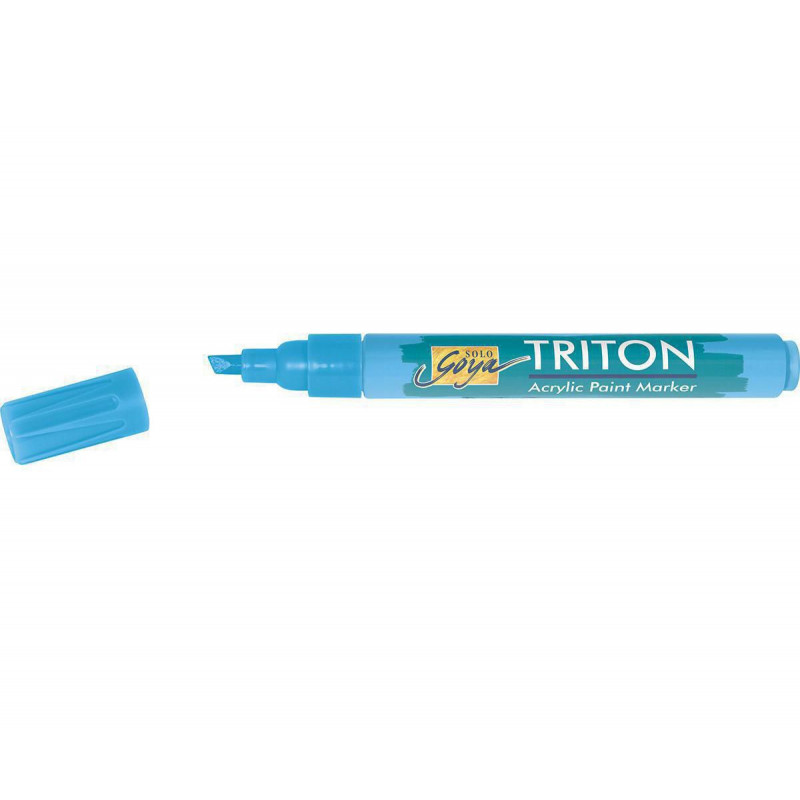 Akrylový Paint Marker TRITON SOLO GOYA 1-4 mm světle modrá