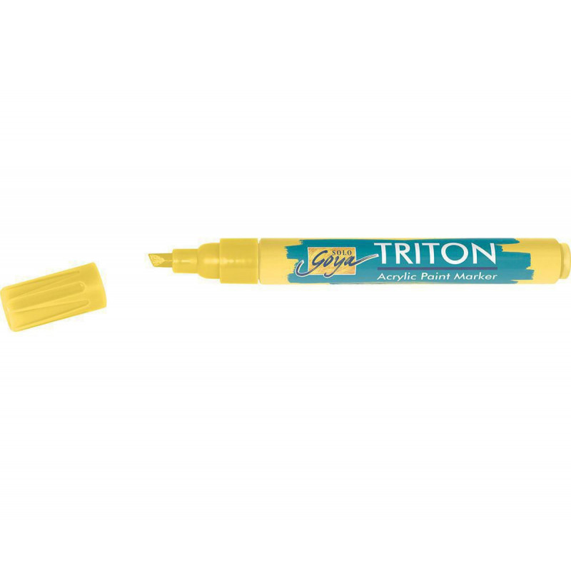 Akrylový Paint Marker TRITON SOLO GOYA 1-4 mm světle žlutá
