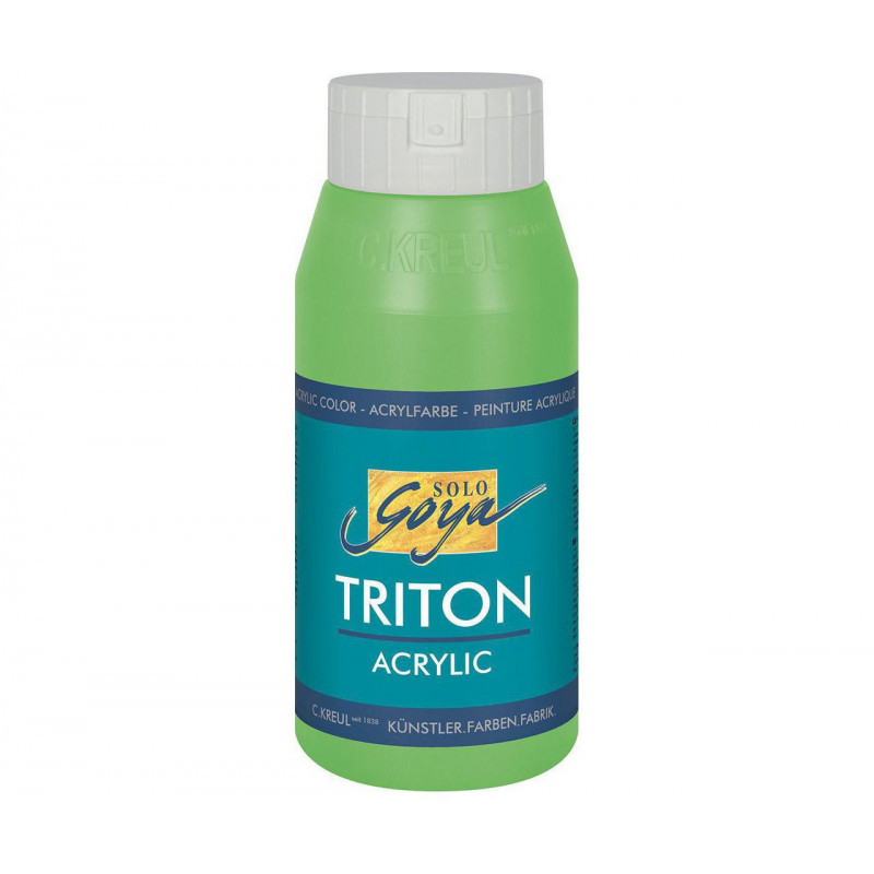 Akrylová barva TRITON SOLO GOYA 750 ml nažloutlá zelená