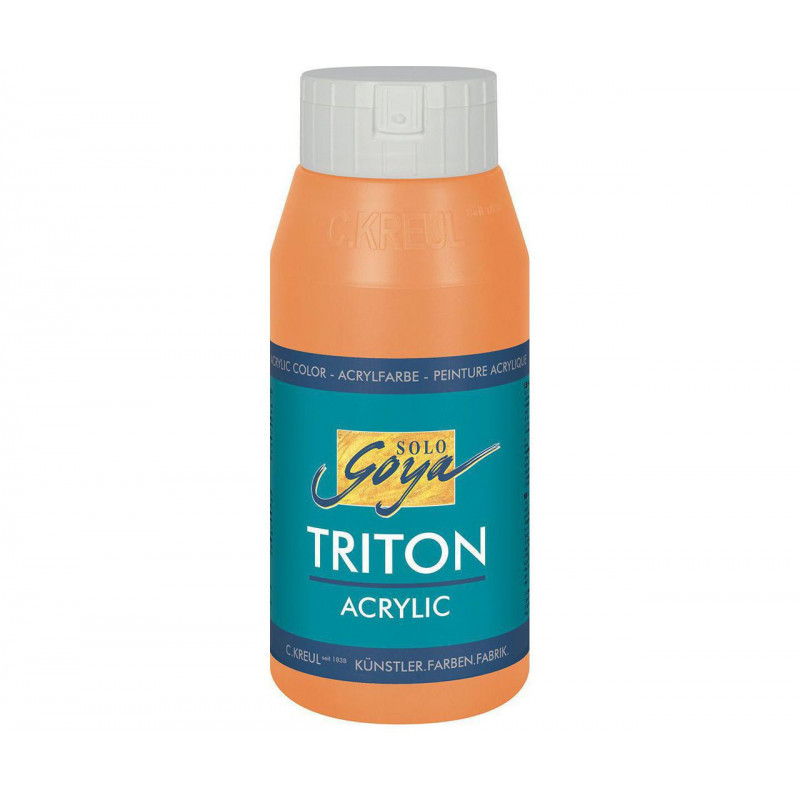 Akrylová barva TRITON SOLO GOYA 750 ml oranžová