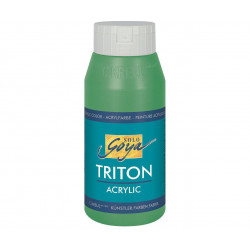 Akrylová barva TRITON SOLO GOYA 750 ml pernamentní zelená