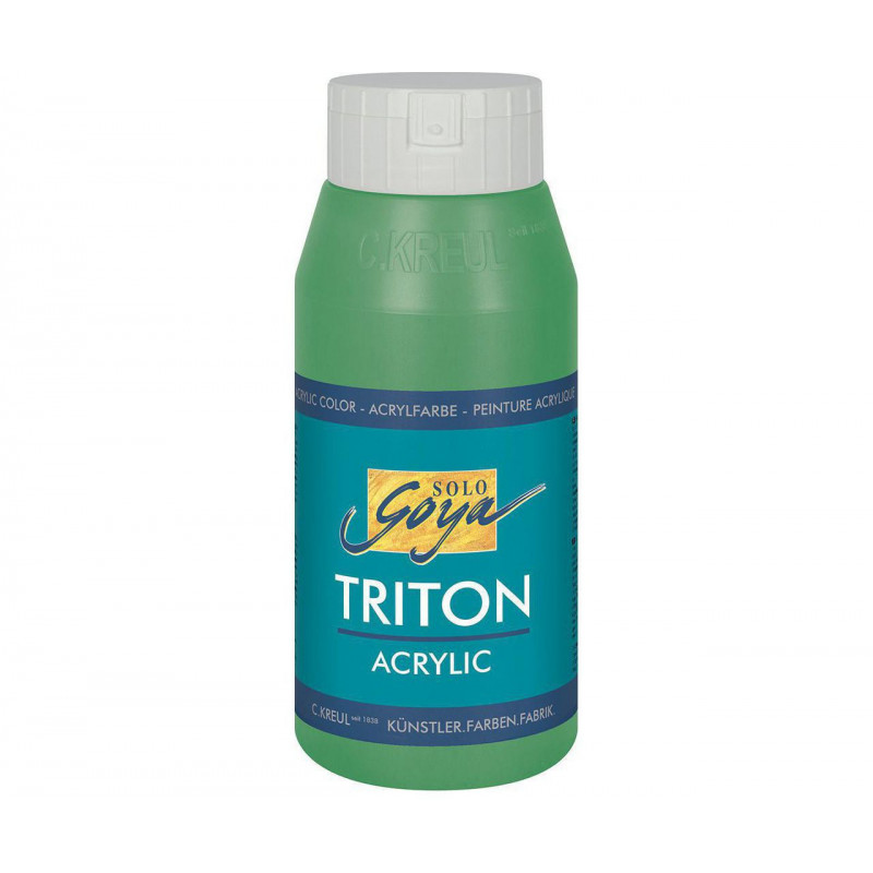 Akrylová barva TRITON SOLO GOYA 750 ml pernamentní zelená