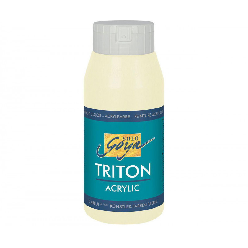 Akrylová barva TRITON SOLO GOYA 750 ml slonovinová