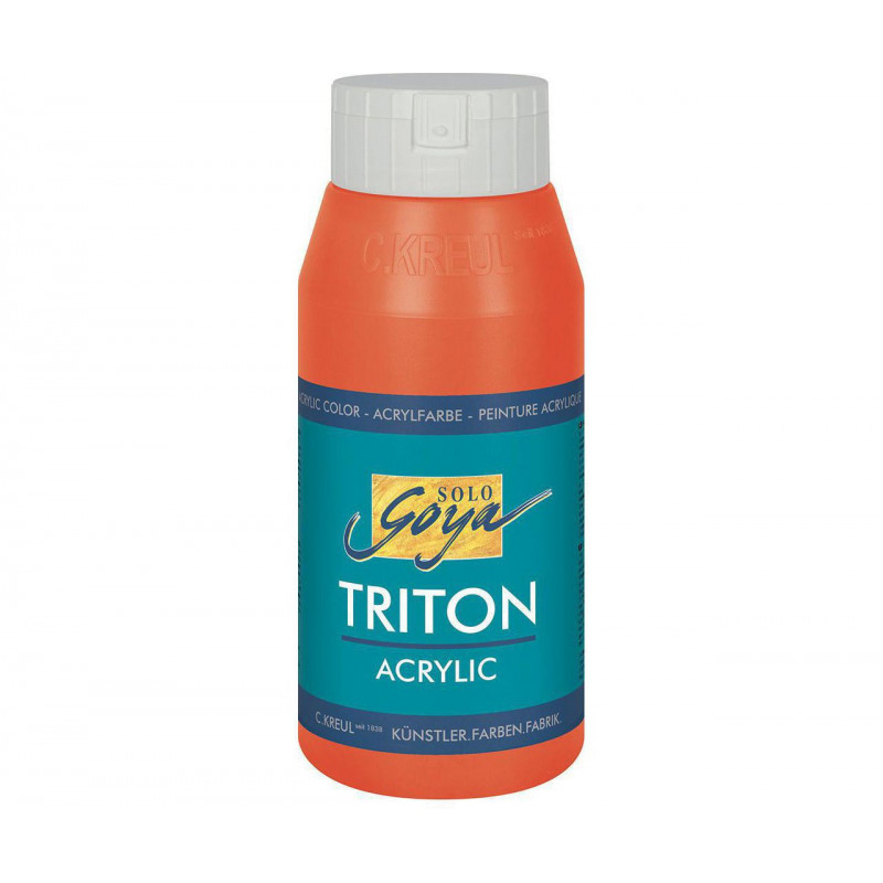 Akrylová barva TRITON SOLO GOYA 750 ml červená