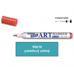 Art Marker fix na světlý textil Javana pastelová zelená