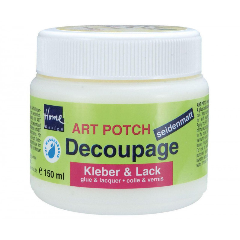 ART POTCH Decoupage Lepidlo a lak sametový 150 ml