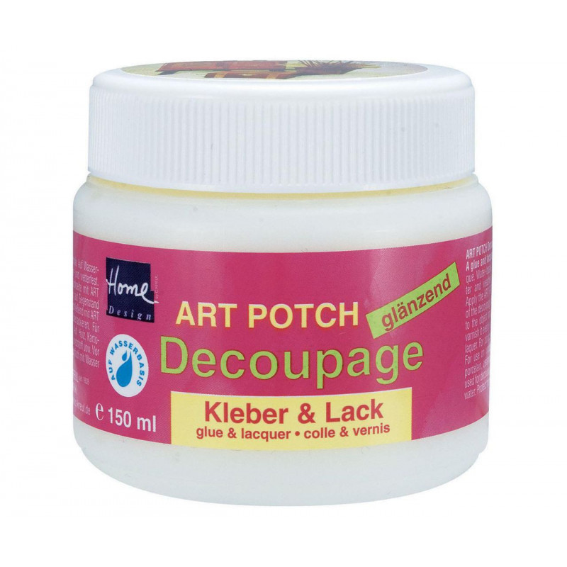 ART POTCH Decoupage Lepidlo a lak lesklý 250 ml