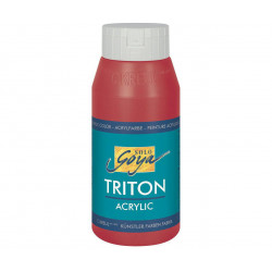 Akrylová barva TRITON SOLO GOYA 750 ml karmínová