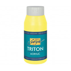 Akrylová barva TRITON SOLO GOYA 750 ml citrónová