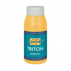 Akrylová barva TRITON SOLO GOYA 750 ml žlutá kukuřice