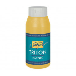 Akrylová barva TRITON SOLO GOYA 750 ml zlatá