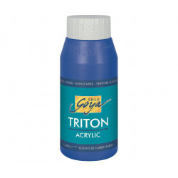 Akrylová barva TRITON SOLO GOYA 750 ml ultramarínová modrá