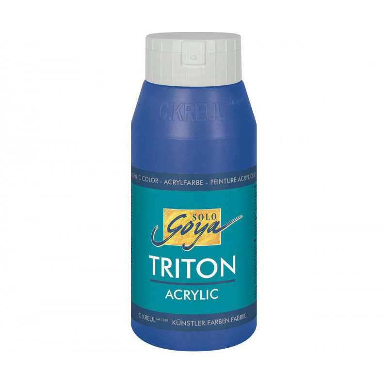 Akrylová barva TRITON SOLO GOYA 750 ml ultramarínová modrá