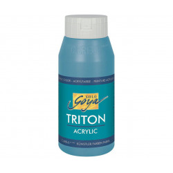 Akrylová barva TRITON SOLO GOYA 750 ml tyrkysová