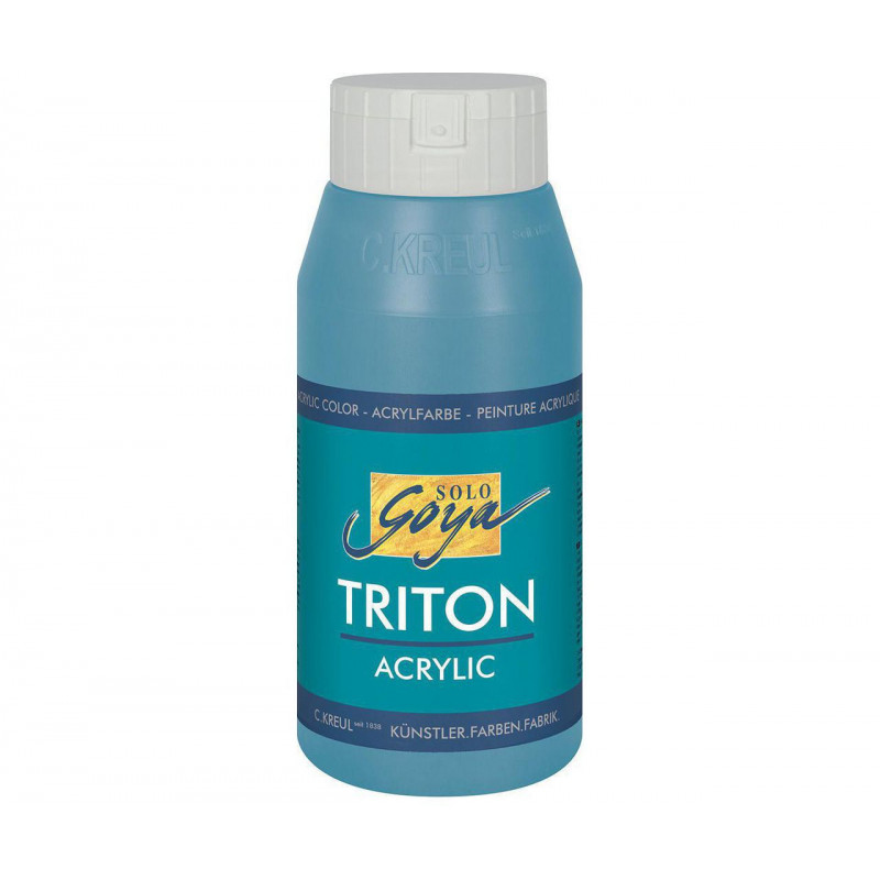 Akrylová barva TRITON SOLO GOYA 750 ml tyrkysová