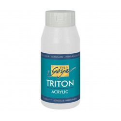 Akrylová barva TRITON SOLO GOYA 750 ml bílá