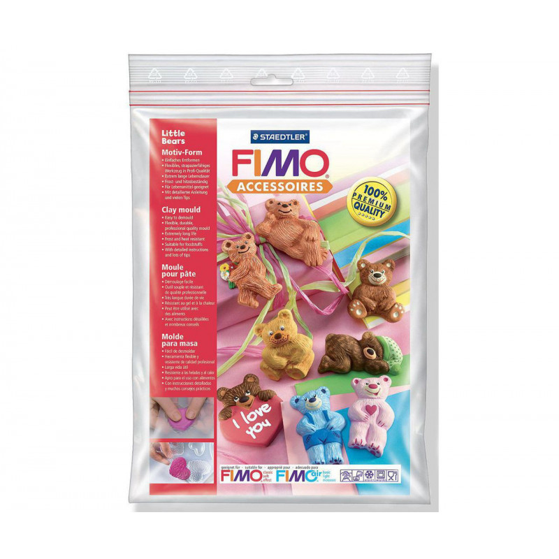 FIMO Silikonová forma - Malí medvídci Little bears