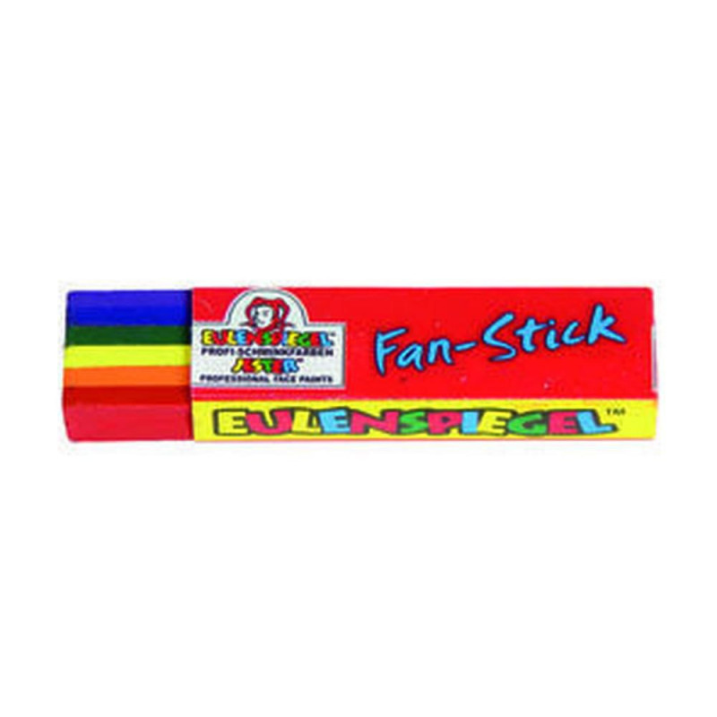 Barva na tvář pro fanoušky - DUHA