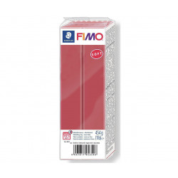 FIMO soft TMAVĚ ČERVENÁ 454 g blok