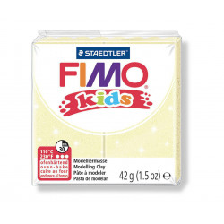 FIMO kids 42g - dětská modelovací hmota perleťová žlutá