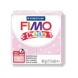 FIMO kids 42g - dětská modelovací hmota perleťová růžová