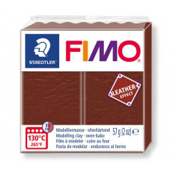 FIMO LEATHER efekt OŘÍŠKOVÁ