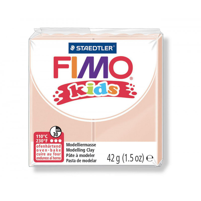 FIMO kids 42g - dětská modelovací hmota béžová