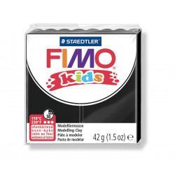 FIMO kids 42g - dětská modelovací hmota černá