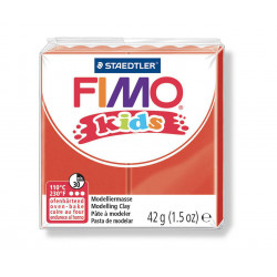 FIMO kids 42g - dětská modelovací hmota červená