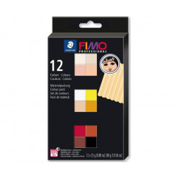 FIMO professional sada 12 barev 25 g DOLL ART