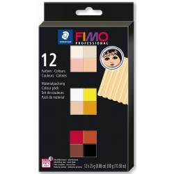 FIMO professional sada 12 barev 25 g DOLL ART