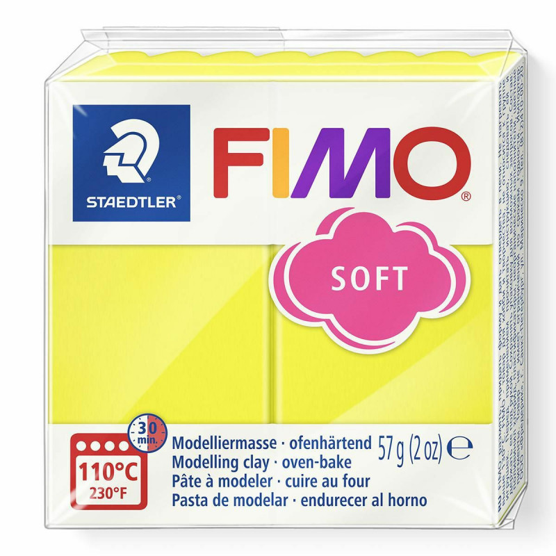 FIMO soft žlutá 57g