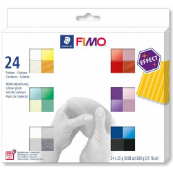 FIMO Efekt sada 24 barev 25 g