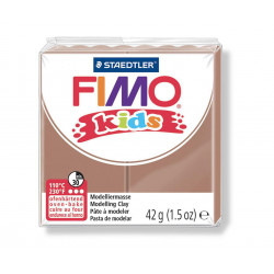 FIMO kids 42g - dětská modelovací hmota světle hnědá