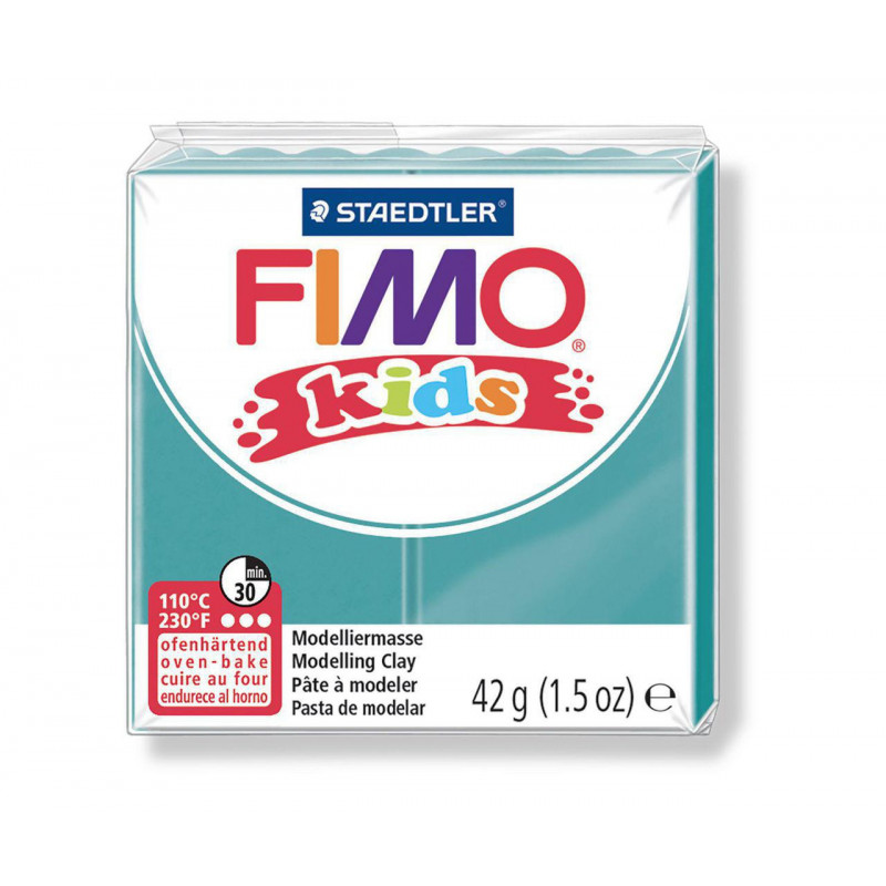 FIMO kids 42g - dětská modelovací hmota tyrkysová