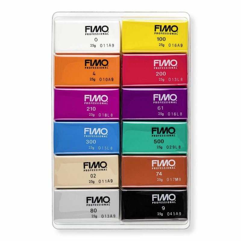 FIMO professional sada 12 barev 25 g BASIC