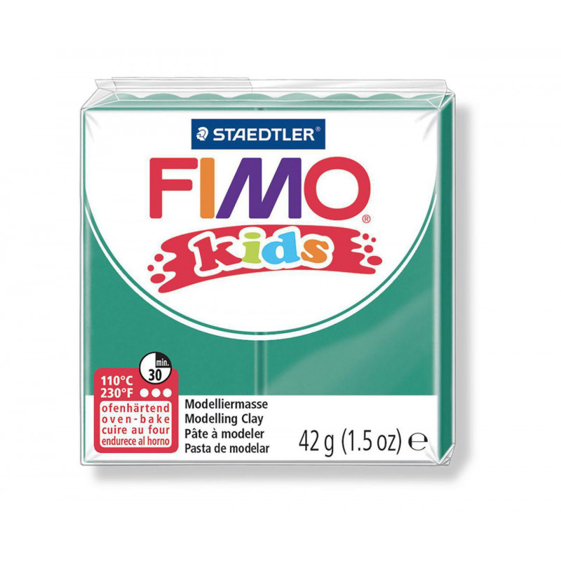 FIMO kids 42g - dětská modelovací hmota zelená