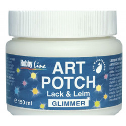 ART POTCH Lak & Lepidlo třpytivé duhově proměnlivé 150 ml