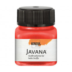 Barva na světlý textil JAVANA 20 ml červená