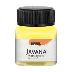 Barva na světlý textil JAVANA 20 ml citrónová