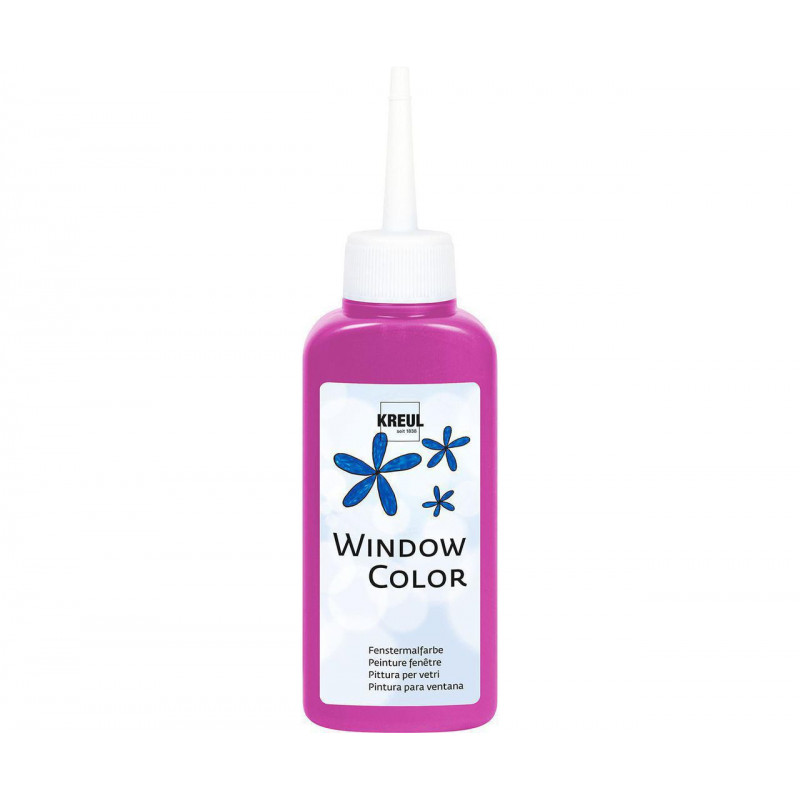 Barva na sklo WINDOW COLOR 80 ml tmavě růžová